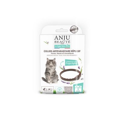 Repellent collar for cats