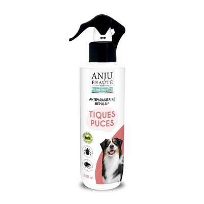 Lotion antiparasitaire répulsive pour chien