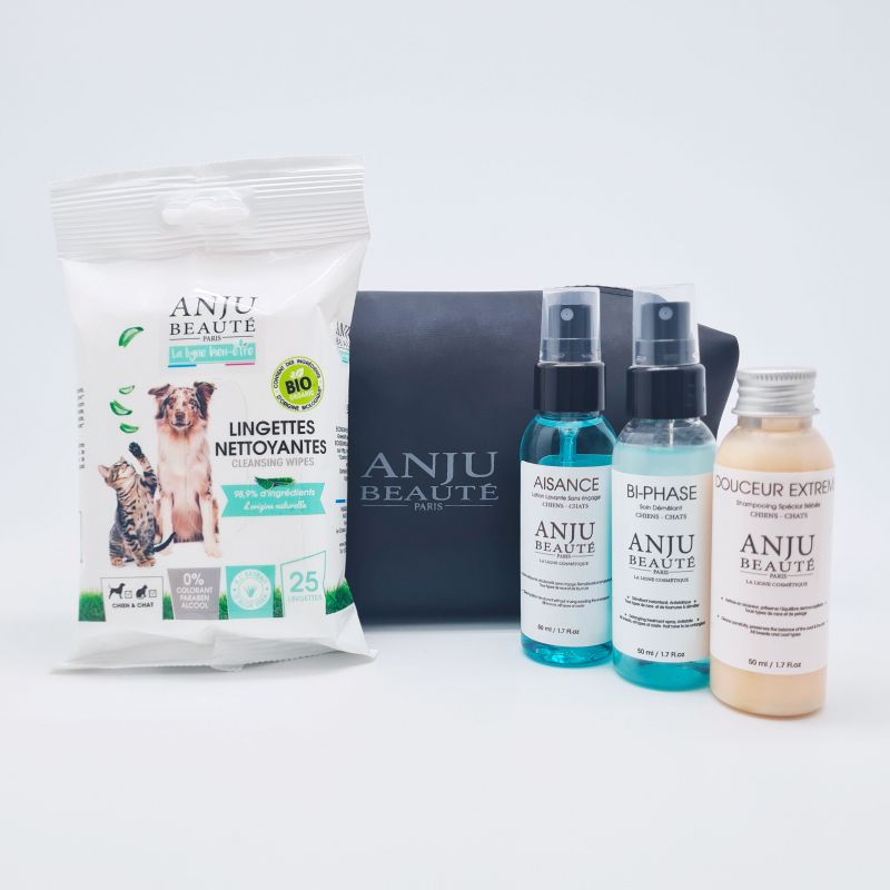 Kit de toilettage pour chiots et chatons