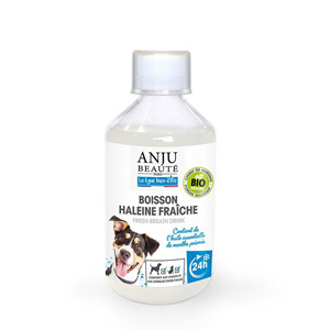 boisson haleine fraiche pour chien